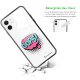 Coque iPhone 12 Mini Coque Soft Touch Glossy OOPS Design La Coque Francaise