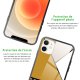 Coque iPhone 12 Mini Coque Soft Touch Glossy Canage moutarde Design La Coque Francaise