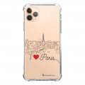 Coque iPhone 11 Pro anti-choc souple angles renforcés transparente J'aime Paris La Coque Francaise