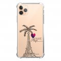 Coque iPhone 11 Pro anti-choc souple angles renforcés transparente Paname plage La Coque Francaise