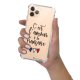 Coque iPhone 11 Pro anti-choc souple angles renforcés transparente C'est l'amour La Coque Francaise