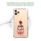 Coque iPhone 11 Pro anti-choc souple angles renforcés transparente Concentré d'amour La Coque Francaise