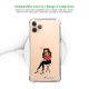 Coque iPhone 11 Pro anti-choc souple angles renforcés transparente Pensée d'amour La Coque Francaise