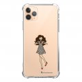 Coque iPhone 11 Pro anti-choc souple angles renforcés transparente Coeur d'amour La Coque Francaise
