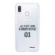 Coque Samsung Galaxy A40 silicone transparente Princesse 01 ultra resistant Protection housse Motif Ecriture Tendance Evetane