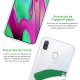 Coque Samsung Galaxy A40 silicone transparente Italie ultra resistant Protection housse Motif Ecriture Tendance Evetane