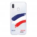 Coque Samsung Galaxy A40 silicone transparente France ultra resistant Protection housse Motif Ecriture Tendance Evetane