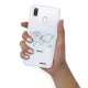 Coque Samsung Galaxy A40 silicone transparente Travel ultra resistant Protection housse Motif Ecriture Tendance Evetane
