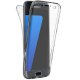 Coque intégrale transparente 360° Ultra Slim en silicone souple pour Samsung Galaxy J7 2016