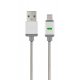 Qdos Cable Usb Mfi Apple Lightning Blanc 1m 