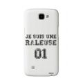 Coque LG K4 4G rigide transparente Râleuse Dessin Evetane