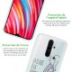 Coque Xiaomi Redmi Note 8 Pro silicone transparente Classe ultra resistant Protection housse Motif Ecriture Tendance La Coque Francaise