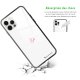 Coque iPhone 12/12 Pro Coque Soft Touch Glossy Bavarde blanc _ Edition rouge Design La Coque Francaise