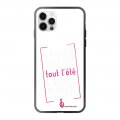 Coque iPhone 12/12 Pro Coque Soft Touch Glossy Laissez-moi bronzer Design La Coque Francaise