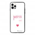 Coque iPhone 12/12 Pro Coque Soft Touch Glossy Maman pool coule Design La Coque Francaise