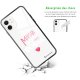 Coque iPhone 12 Mini Coque Soft Touch Glossy Maman pool coule Design La Coque Francaise
