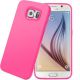 Coque silicone Silhouette rose jelly case pour Salsung Galaxy S6 