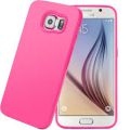Coque silicone Silhouette rose jelly case pour Salsung Galaxy S6 