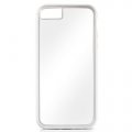 Coque transparente contour silicone blanc Gear4 IceBox Edge pour iPhone 5/5S