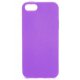 Coque silicone Xqisit Soft Grip violet pour iPhone 5
