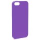 Coque silicone Xqisit Soft Grip violet pour iPhone 5