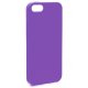 Coque silicone Xqisit Soft Grip violet pour iPhone 5