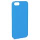 Coque silicone Xqisit Soft Grip bleu pour iPhone 5