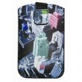 Etui pouch License Kothai XXL Towers green pour iPhone 5 / 5S One X Galaxy SIII
