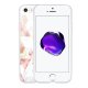 Coque iPhone 5/5S/SE silicone transparente Marbre Rose Merveilleuse ultra resistant Protection housse Motif Ecriture Tendance La Coque Francaise