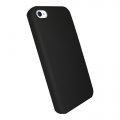 Coque noire finition rubber pour iPhone 5/5S