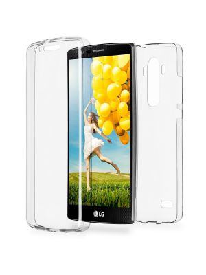 Coque intégrale transparente 360° Ultra Slim en silicone souple pour LG K5