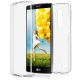 Coque intégrale transparente 360° Ultra Slim en silicone souple pour LG K4