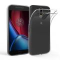 Coque intégrale transparente 360° Ultra Slim en silicone souple pour Lenovo Moto G4