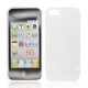 Coque silicone grip blanche  iPhone 5