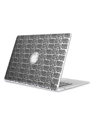 Coque double transparente Triangles pour MacBook Air 13