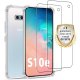 Coque Samsung Galaxy S10e  Antichoc Silicone + 2 verres trempés.