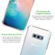 Coque Samsung Galaxy S10e  Antichoc Silicone + 2 verres trempés.