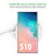 Coque Samsung Galaxy S10  Antichoc Silicone + 2 verres trempés.