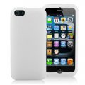 Housse silicone iPhone 5 / 5S blanc