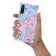 Coque Samsung Galaxy Note 10 Plus anti-choc souple angles renforcés transparente Ananas Bleu et Rose Evetane