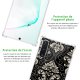 Coque Samsung Galaxy Note 10 Plus anti-choc souple angles renforcés transparente Ciment Evetane