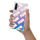 Coque Samsung Galaxy Note 10 Plus anti-choc souple angles renforcés transparente Fun Blanc Evetane
