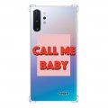 Coque Samsung Galaxy Note 10 Plus anti-choc souple angles renforcés transparente Call me baby Evetane