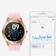 Montre connectée Bluetooth suivi d'activité physique - Rose