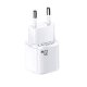 Chargeur secteur Type C  20W  iPhone 12 Pro Max blanc