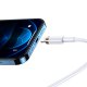 Câble lightning Type C 20W à charge rapide iPhone 12 Mini Blanc 2m