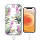 Batterie verre trempé 8000mAh Jungle Tropicale Motif Ecriture Tendance Evetane