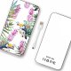 Batterie verre trempé 8000mAh Jungle Tropicale Motif Ecriture Tendance Evetane