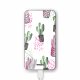 Batterie verre trempé 8000mAh Cactus motifs Motif Ecriture Tendance Evetane