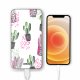 Batterie verre trempé 8000mAh Cactus motifs Motif Ecriture Tendance Evetane